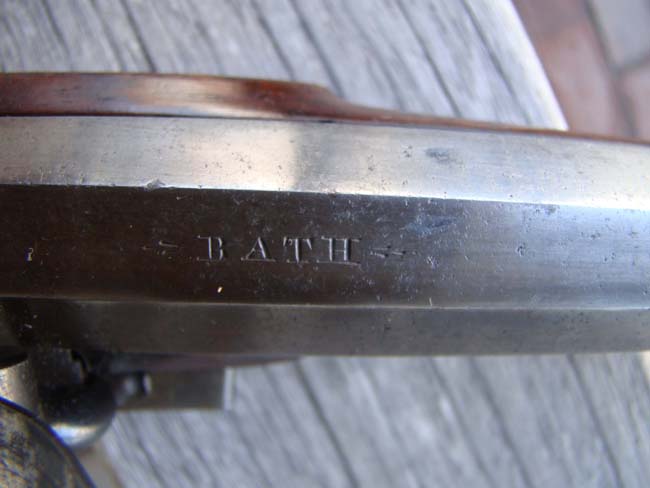 An exceptionally fine gentleman's flintlock travelling pistol by Clough & Sons, Bath, England, circa 1820. — image 4